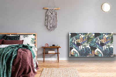 Cobertura magnética para radiador Folhas de palmeira