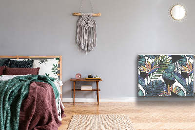 Cobertura magnética para radiador Folhas de palmeira