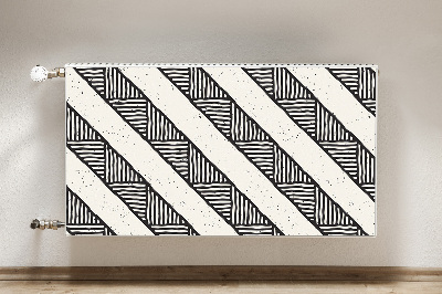 Cobertura magnética para radiador Padrão étnico