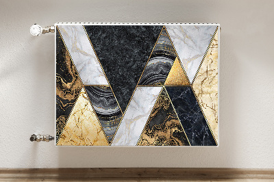 Capa magnética para radiador Mosaico de mármore