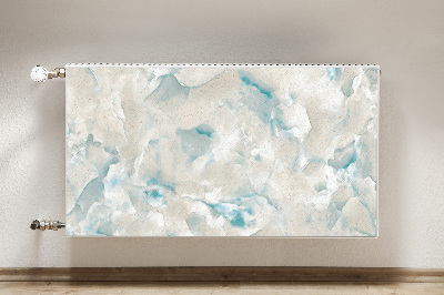 Cobertura magnética para radiador Abstração de Mármore