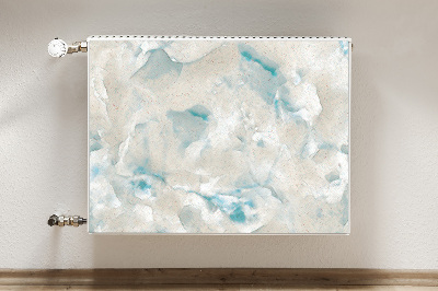 Cobertura magnética para radiador Abstração de Mármore