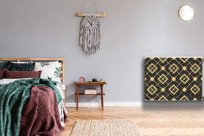 Capa magnética para radiador Padrão retrô