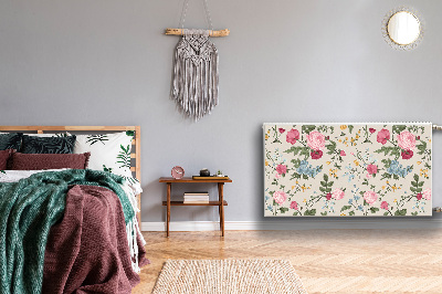 Capa magnética para radiador Flores coloridas