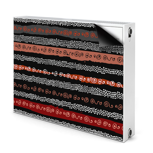 Capa magnética para radiador Padrão tribal