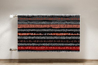 Capa magnética para radiador Padrão tribal