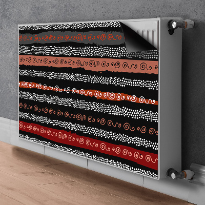 Capa magnética para radiador Padrão tribal