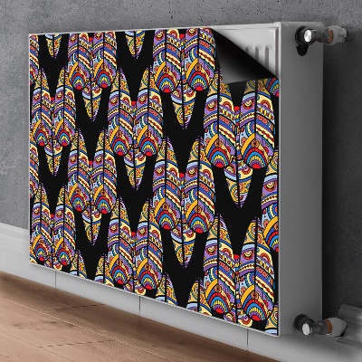 Capa magnética para radiador Arte tribal