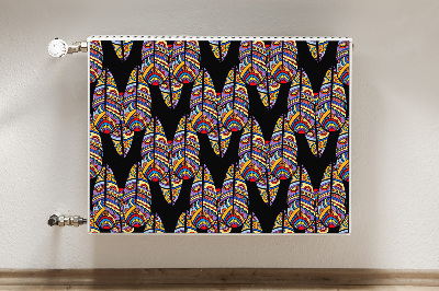 Capa magnética para radiador Arte tribal