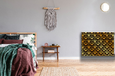 Capa magnética para radiador Estilo Art Déco