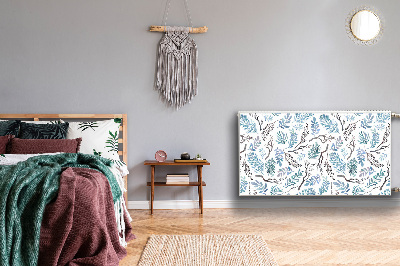 Capa magnética para radiador Folhas e galhos