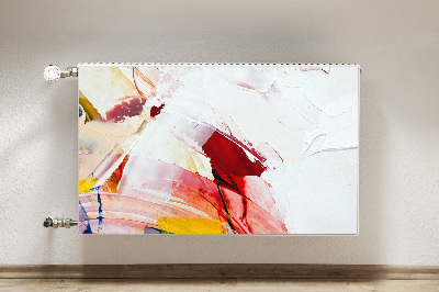 Capa magnética para radiador Manchas de tinta