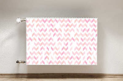 Cobertura magnética para radiador Espinha de peixe geométrica