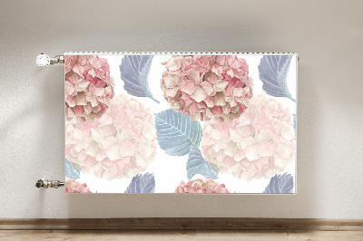 Capa magnética para radiador Canteiro de flores desenhado