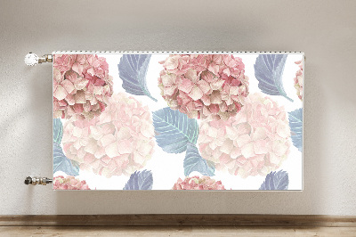 Capa magnética para radiador Canteiro de flores desenhado