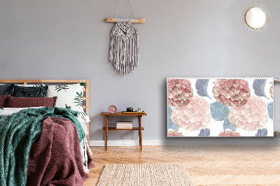 Capa magnética para radiador Canteiro de flores desenhado