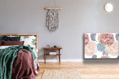 Capa magnética para radiador Canteiro de flores desenhado