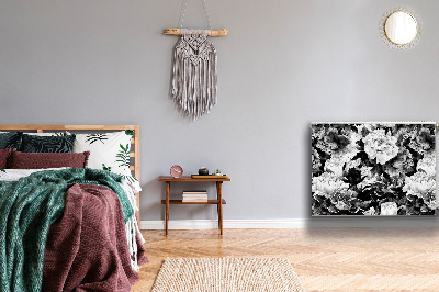 Capa magnética para radiador Rosas negras