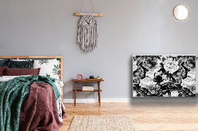 Capa magnética para radiador Rosas negras