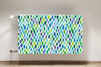 Cobertura magnética para radiador Padrões coloridos