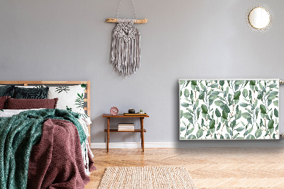 Cobertura magnética para radiador Folhas de eucalipto