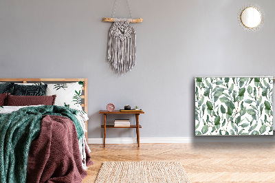 Cobertura magnética para radiador Folhas de eucalipto