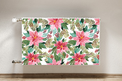 Capa magnética para radiador estrelas vermelhas