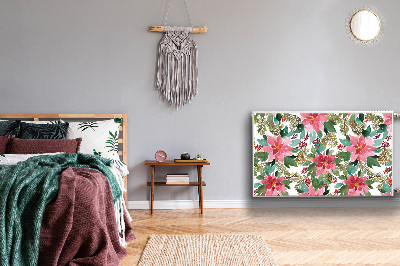 Capa magnética para radiador estrelas vermelhas