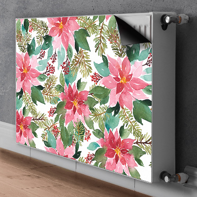 Capa magnética para radiador estrelas vermelhas