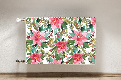 Capa magnética para radiador estrelas vermelhas