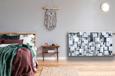 Cobertura magnética para radiador Blocos cinzas