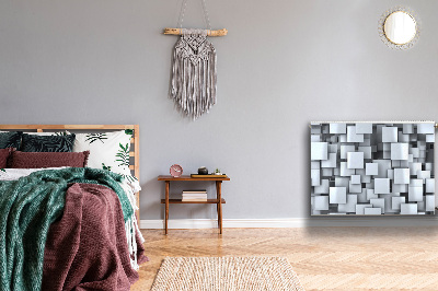 Cobertura magnética para radiador Blocos cinzas