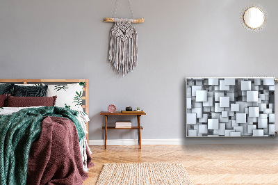 Cobertura magnética para radiador Blocos cinzas