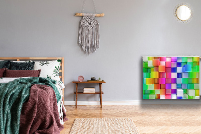 Capa magnética para radiador Abstração colorida