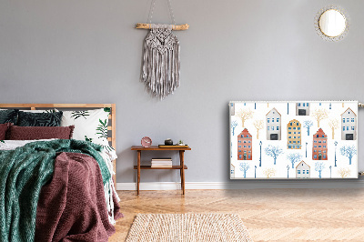 Capa magnética para radiador Edifícios