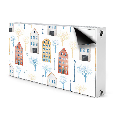 Capa magnética para radiador Edifícios