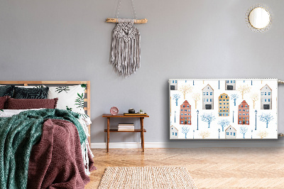 Capa magnética para radiador Edifícios