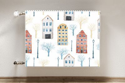 Capa magnética para radiador Edifícios