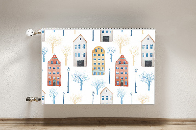 Capa magnética para radiador Edifícios