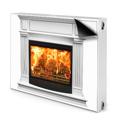 Cobertura magnética para radiador Lareira elegante