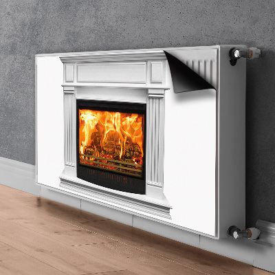 Cobertura magnética para radiador Lareira elegante