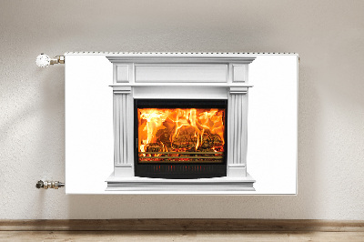 Cobertura magnética para radiador Lareira elegante