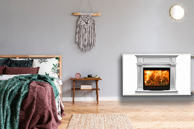 Cobertura magnética para radiador Lareira elegante