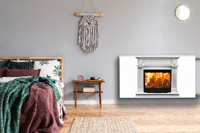 Cobertura magnética para radiador Lareira elegante