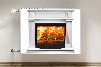 Cobertura magnética para radiador Lareira elegante