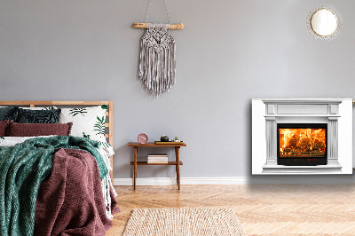 Cobertura magnética para radiador Lareira elegante