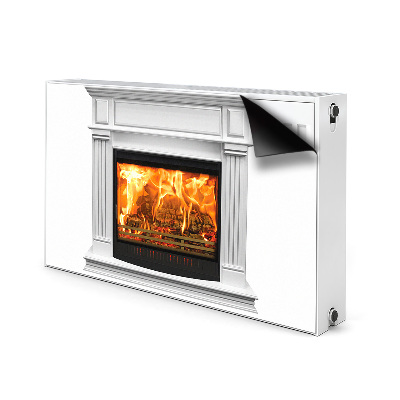 Cobertura magnética para radiador Lareira elegante