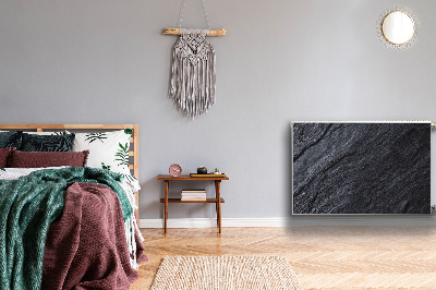 Cobertura magnética para radiador Mármore preto