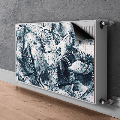 Cobertura magnética para radiador Pinceladas
