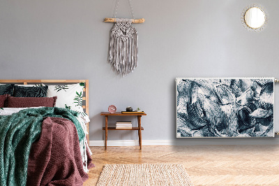 Cobertura magnética para radiador Pinceladas